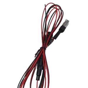 X10DR 1.5m 12VDC Fused Power Cable For Mobile Charger With RJ45 Connector