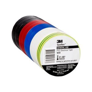 3M 1610 General Purpose Vinyl Tape Rainbow Pack