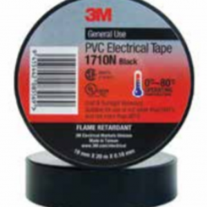 3M 1710 General Purpose Black PVC Tape