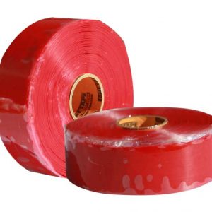 One Tape 9m x 25mm Self-Fusing Triangular Red Tape