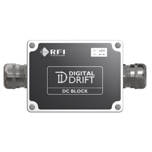 RFI Digital Drift 75Ohm Leaky Feeder System DC Block VHF