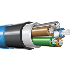 Prysmian 24 Fiber OM4 MM 50 ENH+ SM@RTCORE Outdoor PE/NYL Cable