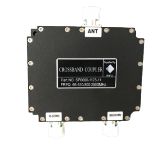 RFI 66-520MHz And 800-2500MHz 50W Crossband Coupler With N(F) Connector
