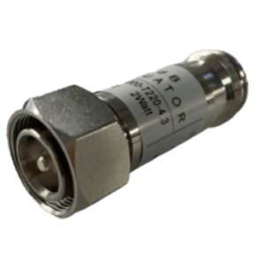RFI 30dB DC-4GHz 2W Coaxial In-Line Attenuator With 4.3-10(M/F) Connector