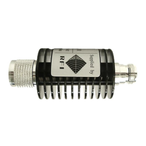 RFI 10dB DC-2.5GHz 10W Coaxial In-Line Attenuator With N (M/F) Connector