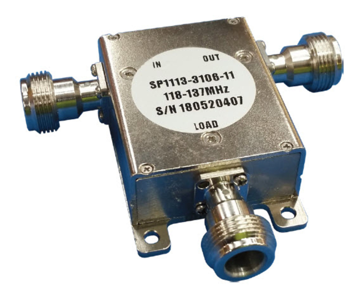 RFI 118-137MHz Single VHF Aircraft Band Broadband Circulator