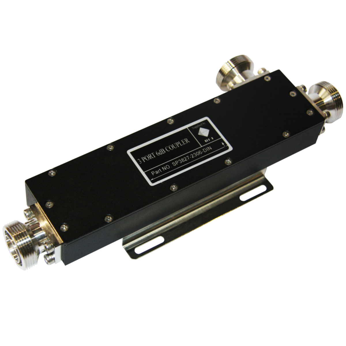 RFI 3-Port 4.8dB 380-2700MHz 200W Directional Coupler With DIN(F) Connector