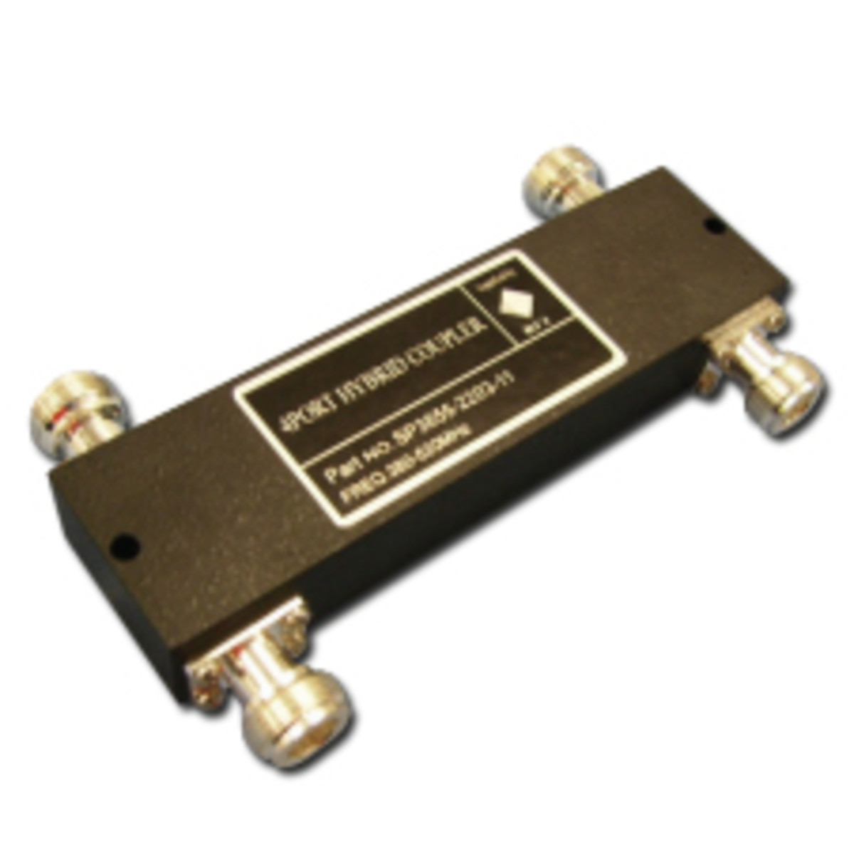 RFI 4-Port 20dB 380-550MHz 200W Hybrid Coupler With N(F) Connectors