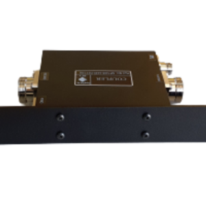 RFI 746-960MHz Antenna Line Coupler Suits 40dB Cable With 2XDIN(F) 2xN(F) Connectors And 1RU Rack Mount