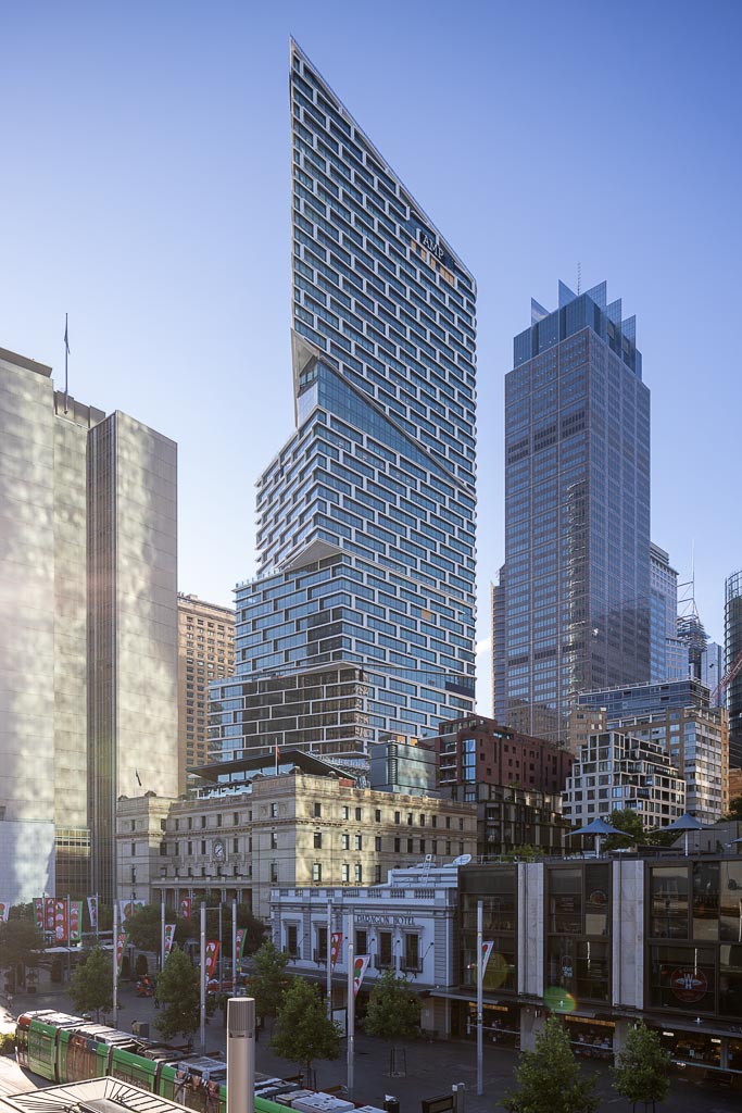 Commercial building environment supported by Digital Sydney telecommunications services